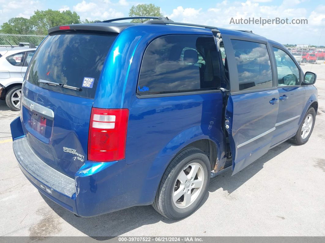 2010 Dodge Grand Caravan Sxt Blue vin: 2D4RN5D12AR440059