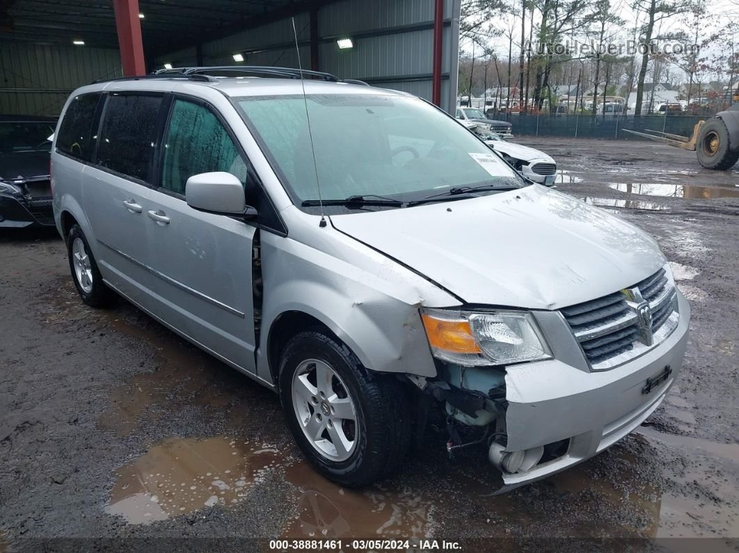 2010 Dodge Grand Caravan Sxt Silver vin: 2D4RN5D12AR460134