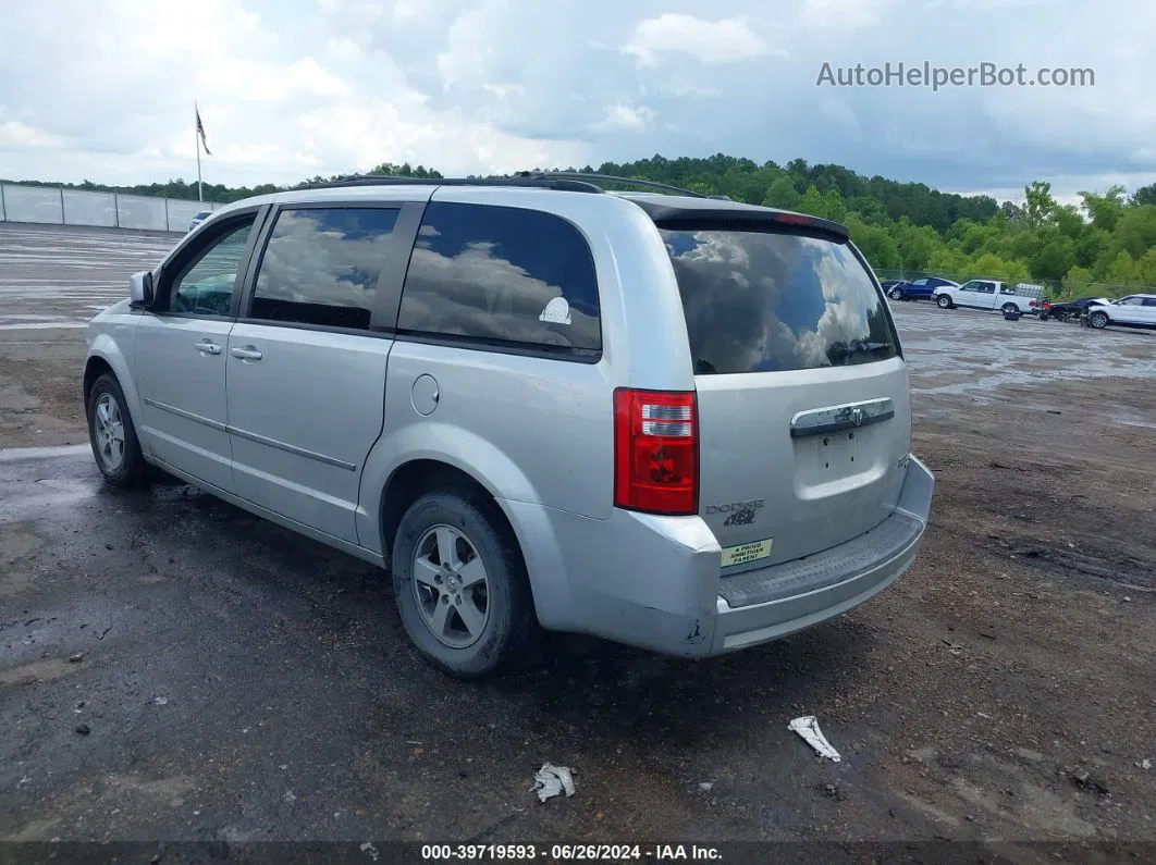 2010 Dodge Grand Caravan Sxt Silver vin: 2D4RN5D13AR434187