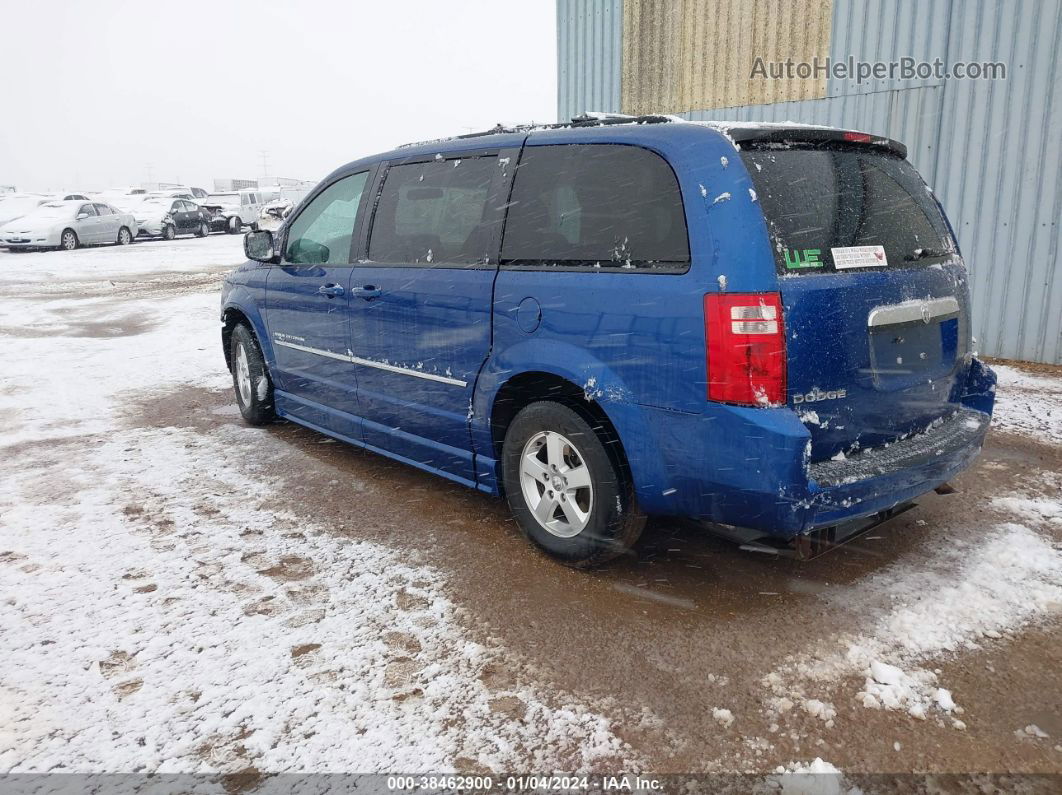 2010 Dodge Grand Caravan Sxt Синий vin: 2D4RN5D14AR210961