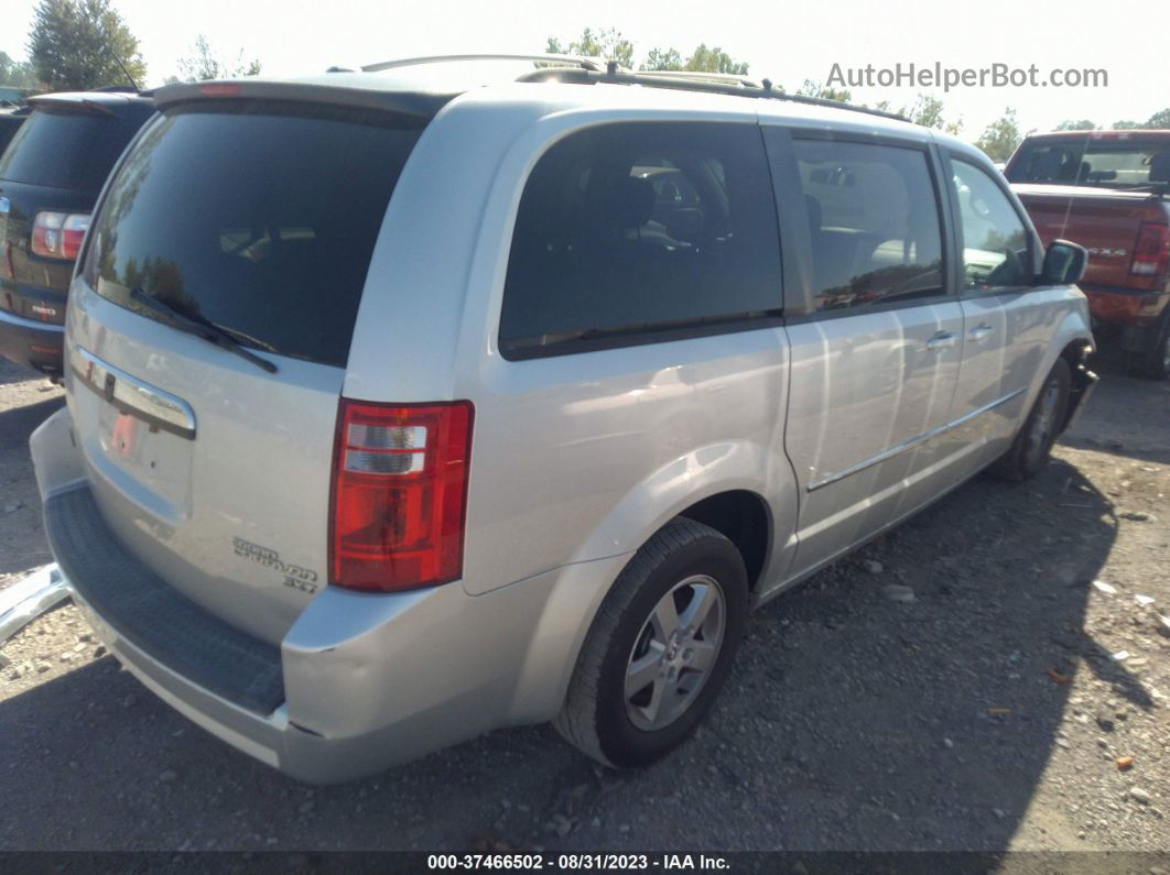 2010 Dodge Grand Caravan Sxt Silver vin: 2D4RN5D14AR259870