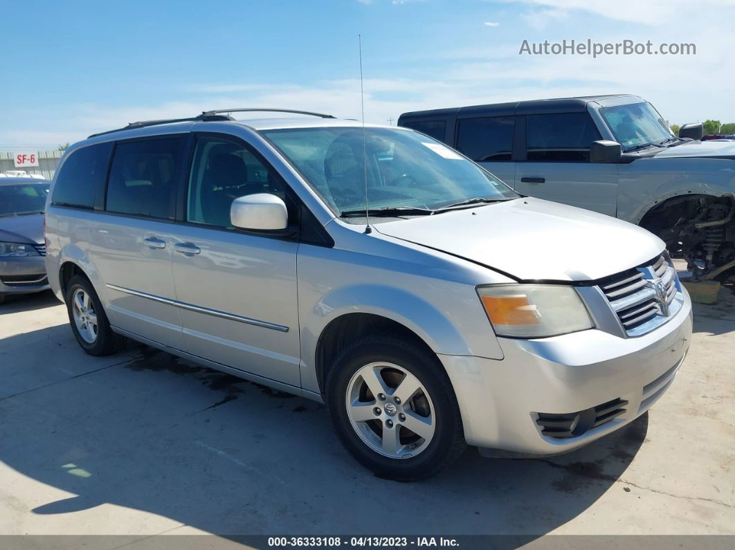 2010 Dodge Grand Caravan Sxt Silver vin: 2D4RN5D14AR303253