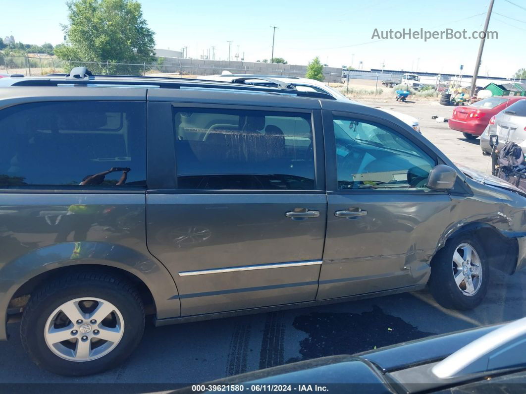 2010 Dodge Grand Caravan Sxt Gray vin: 2D4RN5D14AR323860