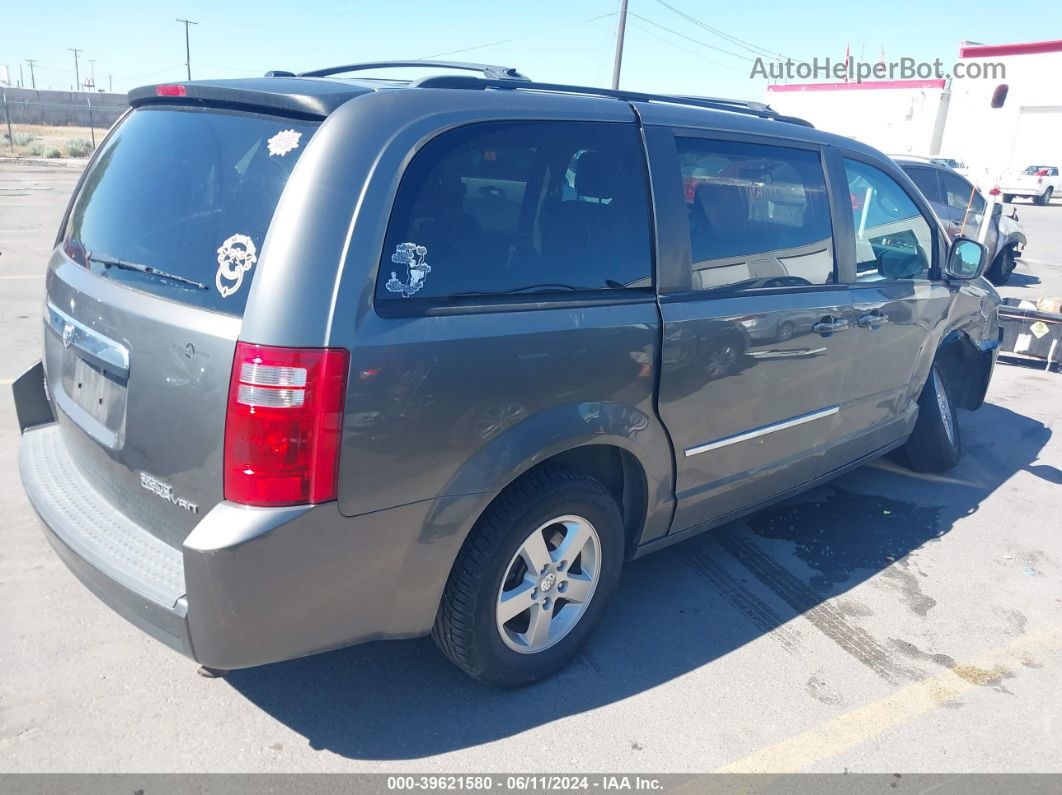 2010 Dodge Grand Caravan Sxt Gray vin: 2D4RN5D14AR323860