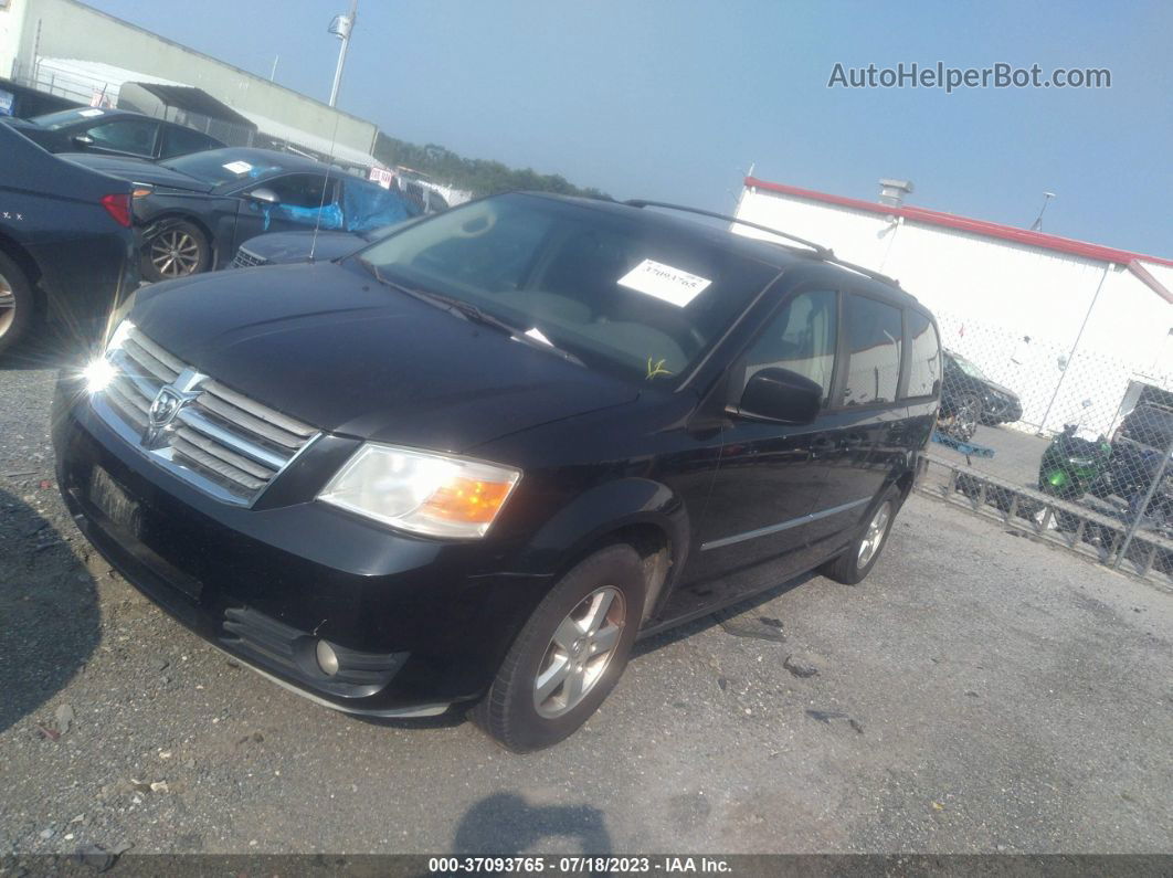 2010 Dodge Grand Caravan Sxt Black vin: 2D4RN5D15AR119732