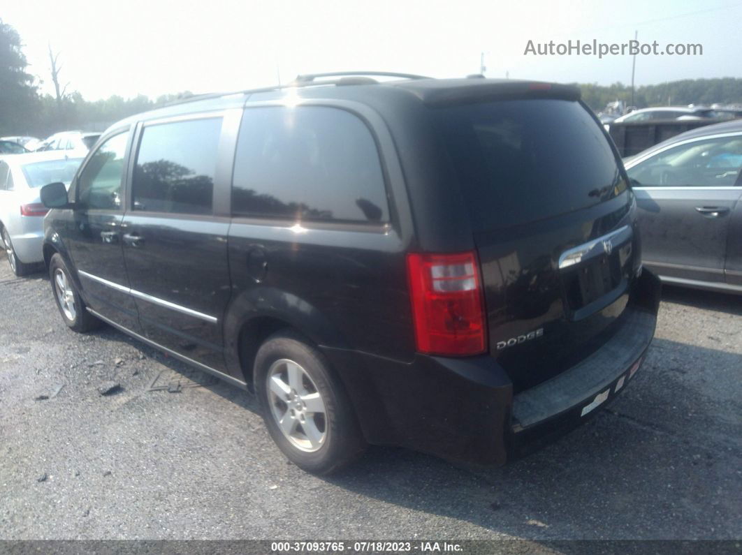 2010 Dodge Grand Caravan Sxt Black vin: 2D4RN5D15AR119732