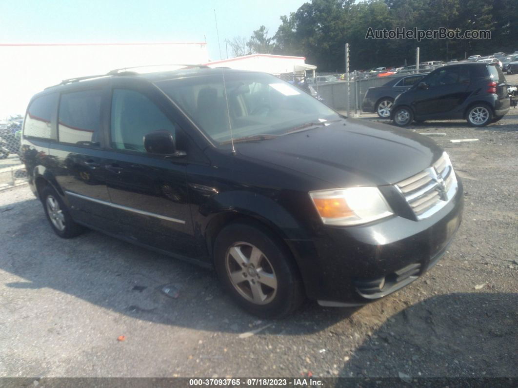 2010 Dodge Grand Caravan Sxt Black vin: 2D4RN5D15AR119732