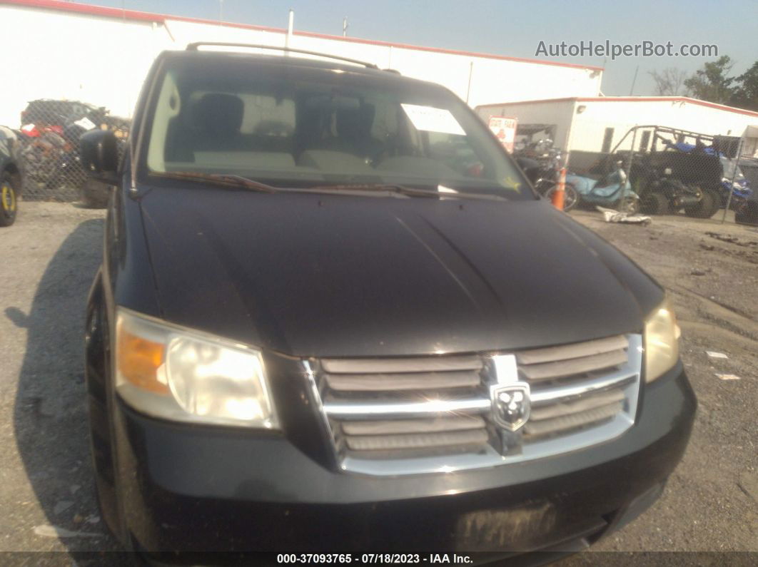 2010 Dodge Grand Caravan Sxt Black vin: 2D4RN5D15AR119732