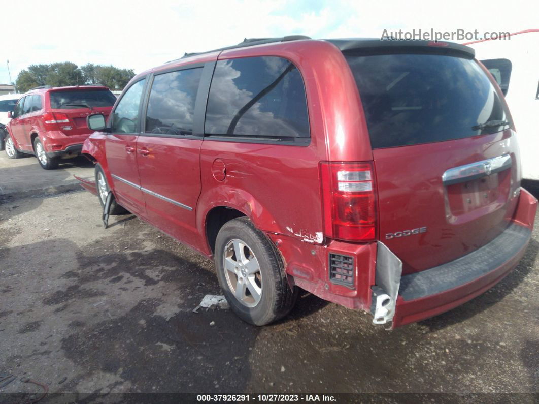 2010 Dodge Grand Caravan Sxt Красный vin: 2D4RN5D15AR238039