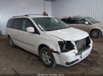 2010 Dodge Grand Caravan Sxt White vin: 2D4RN5D15AR316710