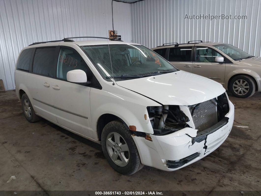 2010 Dodge Grand Caravan Sxt Белый vin: 2D4RN5D15AR316710