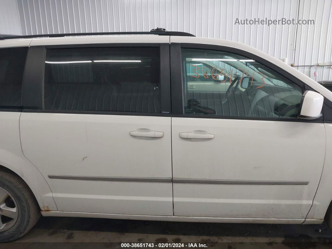 2010 Dodge Grand Caravan Sxt Белый vin: 2D4RN5D15AR316710