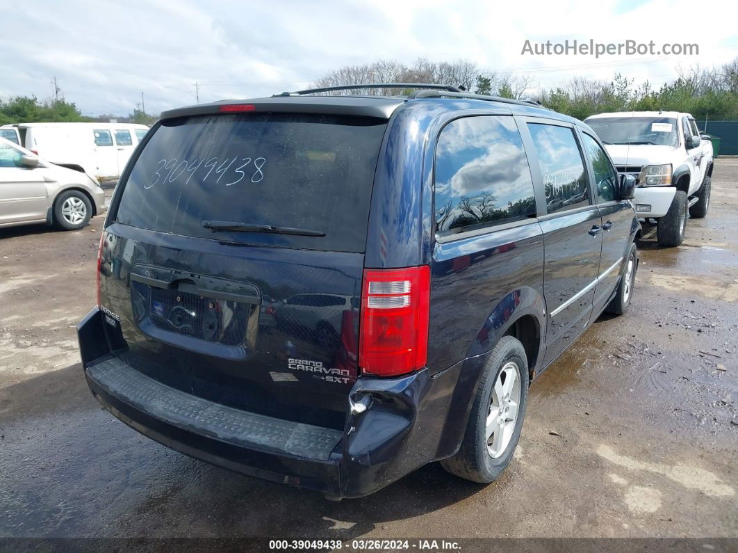 2010 Dodge Grand Caravan Sxt Dark Blue vin: 2D4RN5D15AR389074