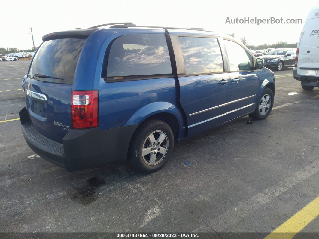 2010 Dodge Grand Caravan Sxt Blue vin: 2D4RN5D15AR487991