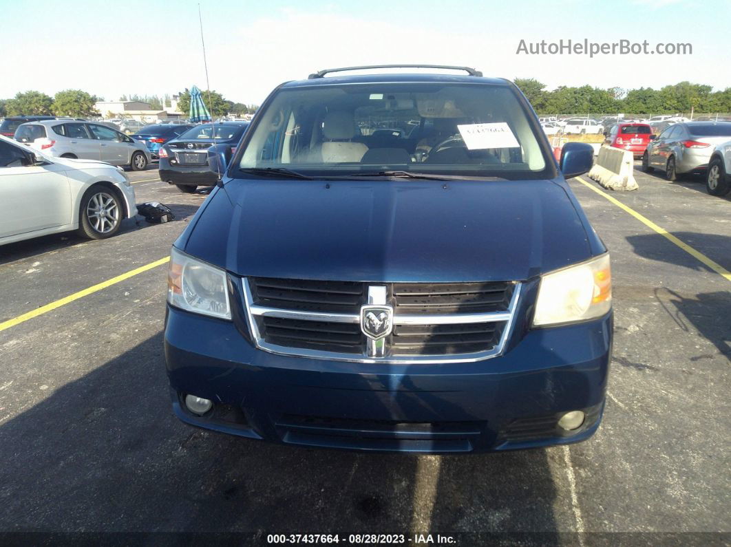 2010 Dodge Grand Caravan Sxt Blue vin: 2D4RN5D15AR487991