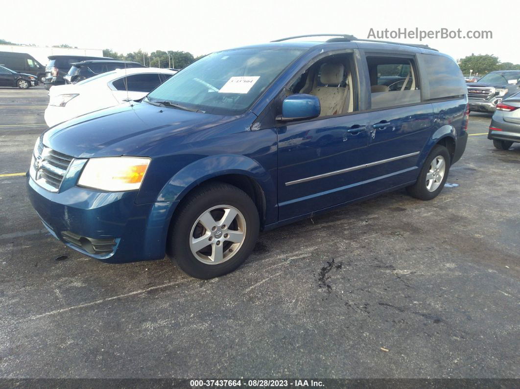 2010 Dodge Grand Caravan Sxt Blue vin: 2D4RN5D15AR487991