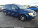 2010 Dodge Grand Caravan Sxt Blue vin: 2D4RN5D15AR487991