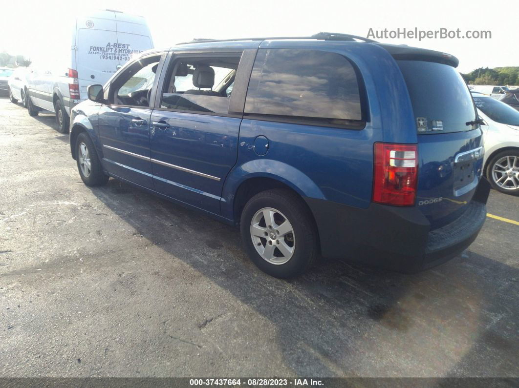 2010 Dodge Grand Caravan Sxt Blue vin: 2D4RN5D15AR487991