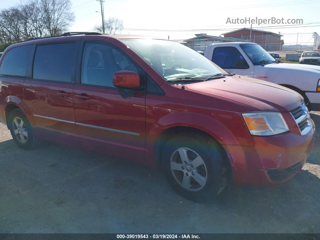 2010 Dodge Grand Caravan Sxt Красный vin: 2D4RN5D16AR174691