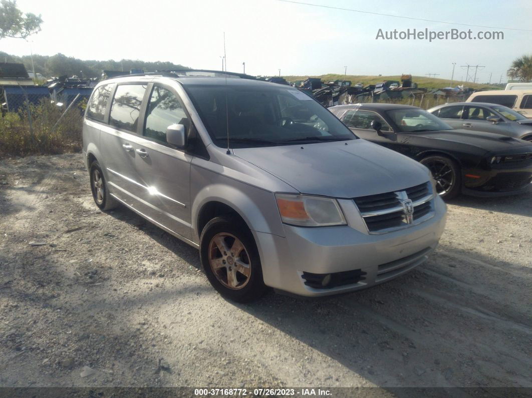 2010 Dodge Grand Caravan Sxt Silver vin: 2D4RN5D16AR200349