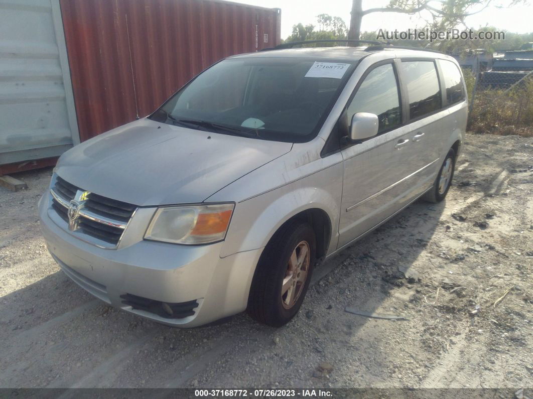 2010 Dodge Grand Caravan Sxt Silver vin: 2D4RN5D16AR200349