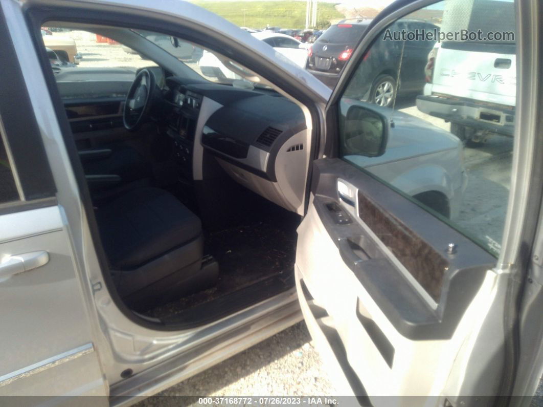 2010 Dodge Grand Caravan Sxt Серебряный vin: 2D4RN5D16AR200349