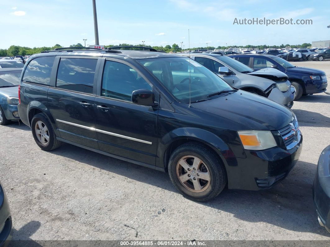 2010 Dodge Grand Caravan Sxt Black vin: 2D4RN5D16AR209651