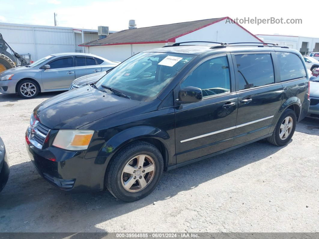 2010 Dodge Grand Caravan Sxt Black vin: 2D4RN5D16AR209651