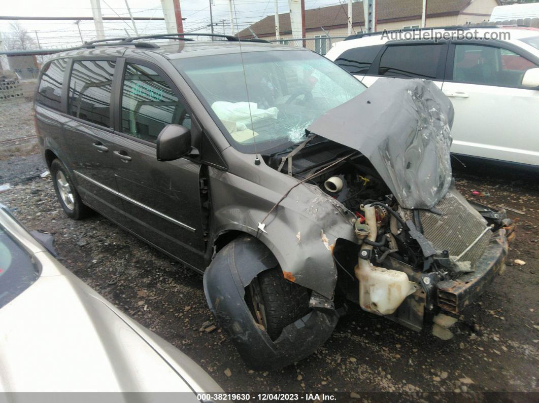 2010 Dodge Grand Caravan Sxt Gray vin: 2D4RN5D16AR272863