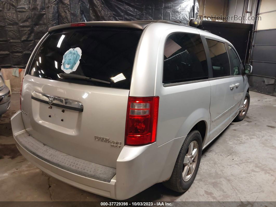 2010 Dodge Grand Caravan Sxt Silver vin: 2D4RN5D17AR131428