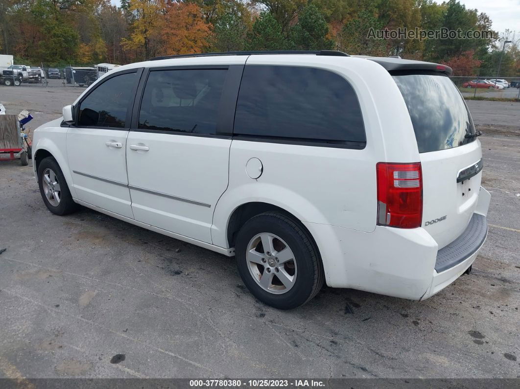 2010 Dodge Grand Caravan Sxt White vin: 2D4RN5D17AR196554