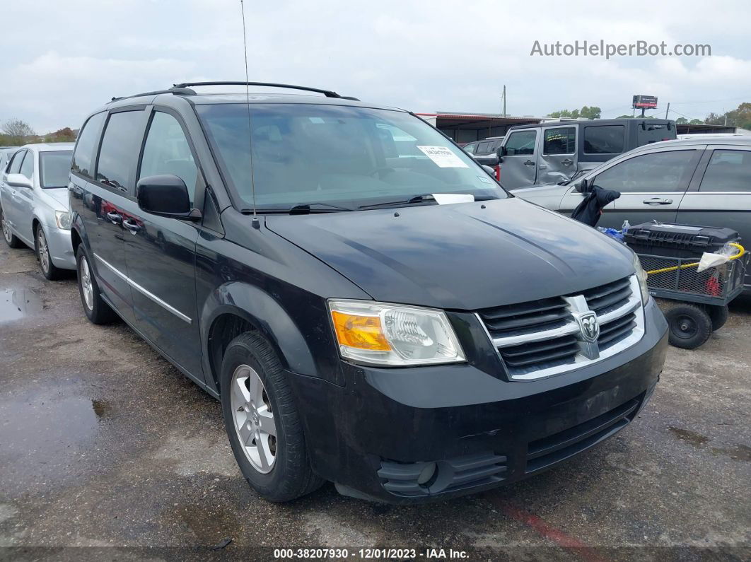 2010 Dodge Grand Caravan Sxt Black vin: 2D4RN5D17AR196604