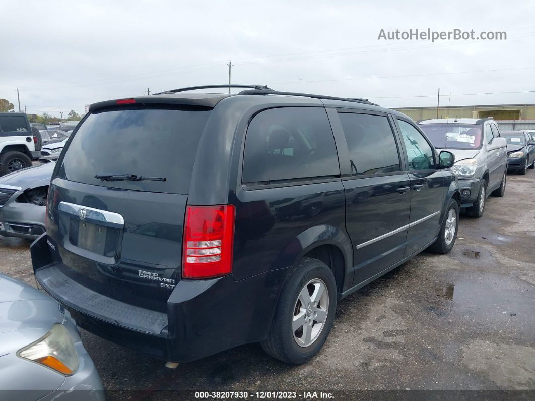 2010 Dodge Grand Caravan Sxt Black vin: 2D4RN5D17AR196604