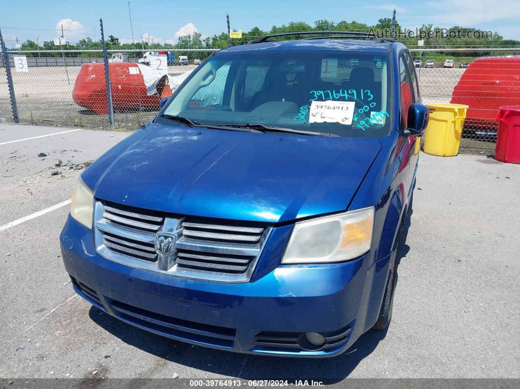 2010 Dodge Grand Caravan Sxt Blue vin: 2D4RN5D17AR201297