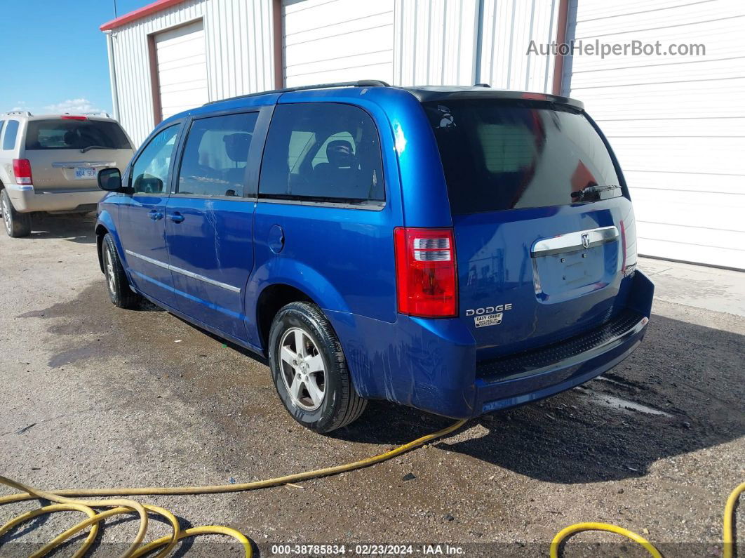 2010 Dodge Grand Caravan Sxt Синий vin: 2D4RN5D17AR211294