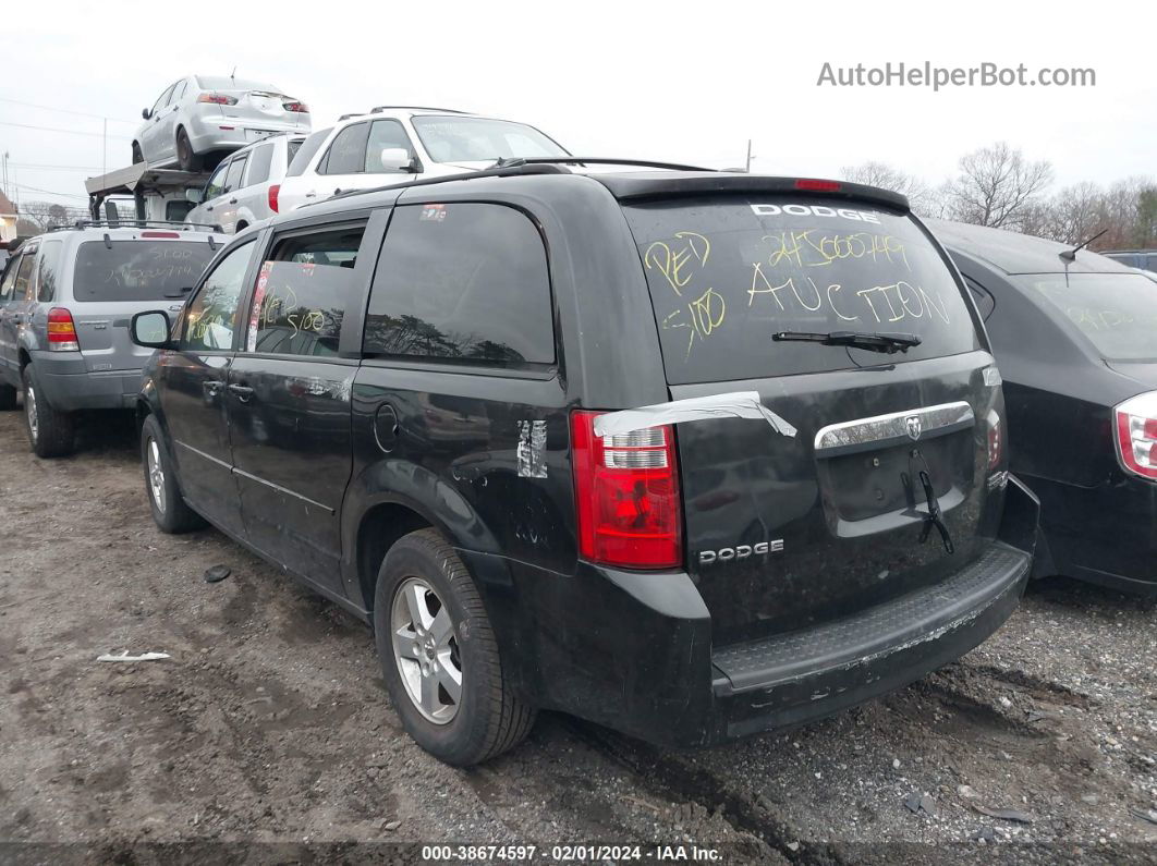 2010 Dodge Grand Caravan Sxt Black vin: 2D4RN5D17AR216317