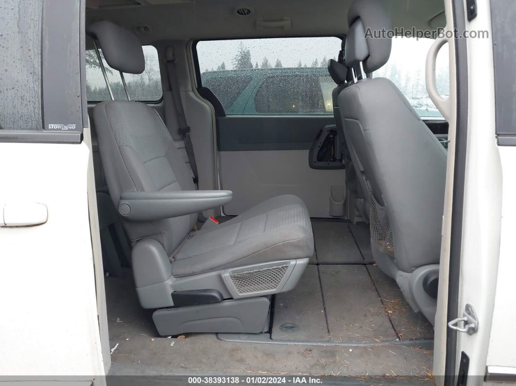 2010 Dodge Grand Caravan Sxt Белый vin: 2D4RN5D17AR440400