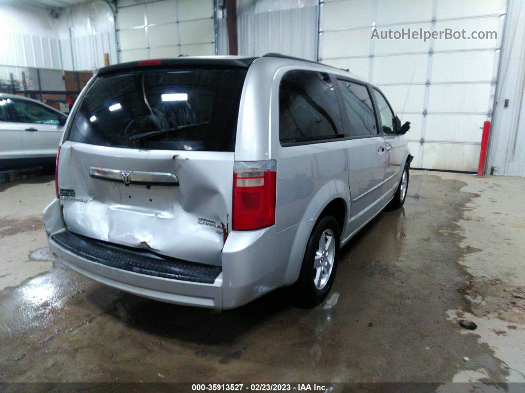 2010 Dodge Grand Caravan Sxt Silver vin: 2D4RN5D17AR444138