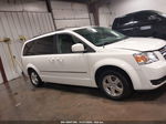 2010 Dodge Grand Caravan Sxt White vin: 2D4RN5D18AR100205