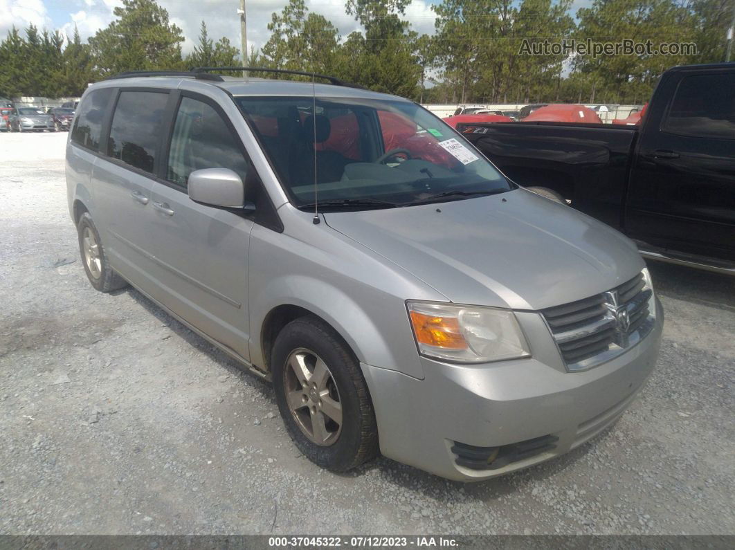 2010 Dodge Grand Caravan Sxt Silver vin: 2D4RN5D18AR107770