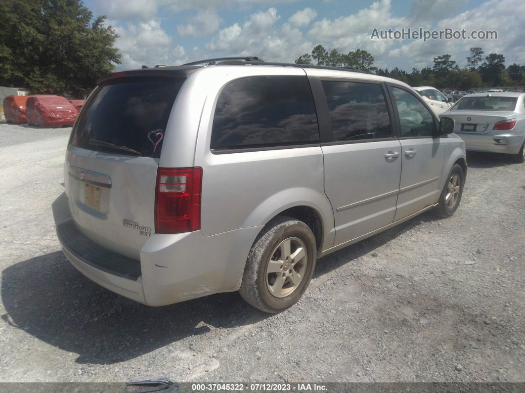 2010 Dodge Grand Caravan Sxt Silver vin: 2D4RN5D18AR107770