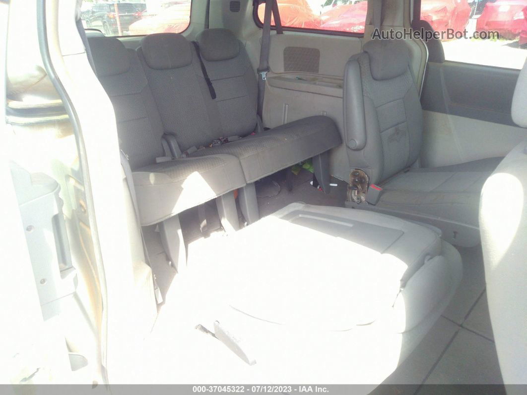 2010 Dodge Grand Caravan Sxt Silver vin: 2D4RN5D18AR107770