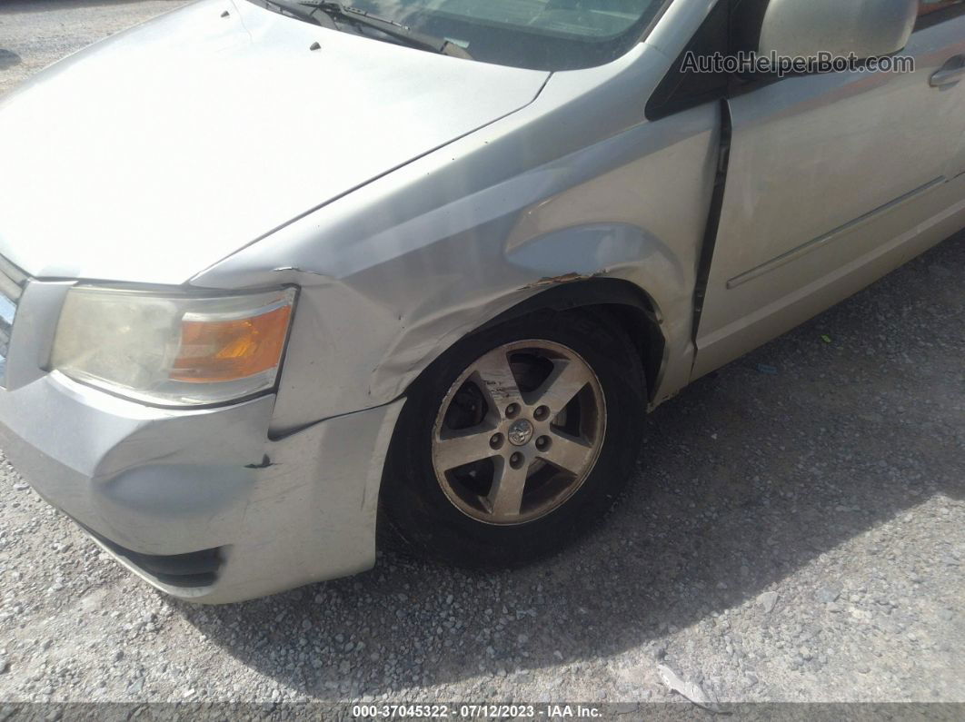 2010 Dodge Grand Caravan Sxt Silver vin: 2D4RN5D18AR107770