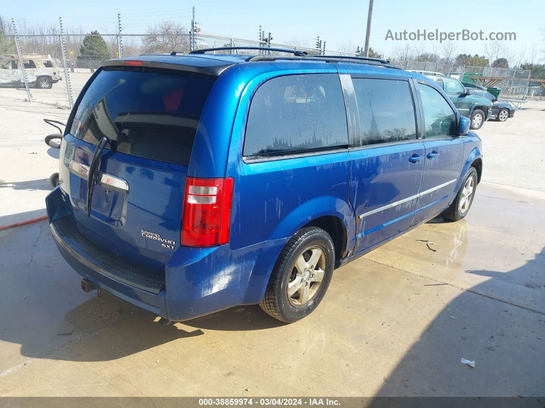 2010 Dodge Grand Caravan Sxt Blue vin: 2D4RN5D18AR111964