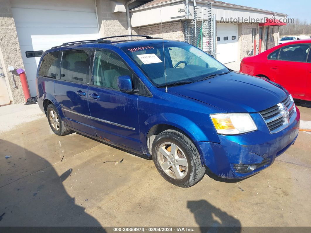 2010 Dodge Grand Caravan Sxt Blue vin: 2D4RN5D18AR111964