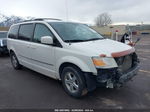 2010 Dodge Grand Caravan Sxt White vin: 2D4RN5D18AR247155