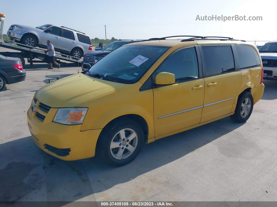 2010 Dodge Grand Caravan Sxt Yellow vin: 2D4RN5D18AR341746