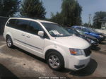 2010 Dodge Grand Caravan Sxt White vin: 2D4RN5D18AR409379