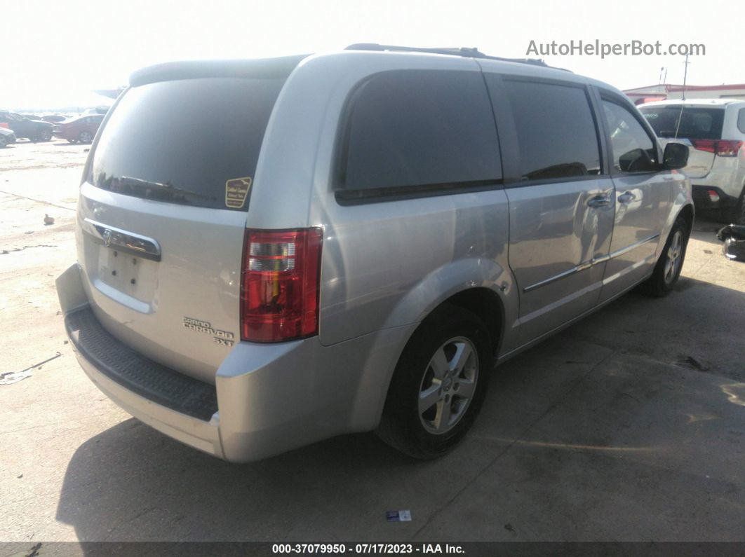 2010 Dodge Grand Caravan Sxt Silver vin: 2D4RN5D18AR419815