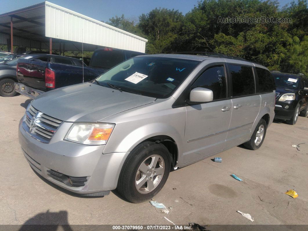 2010 Dodge Grand Caravan Sxt Silver vin: 2D4RN5D18AR419815